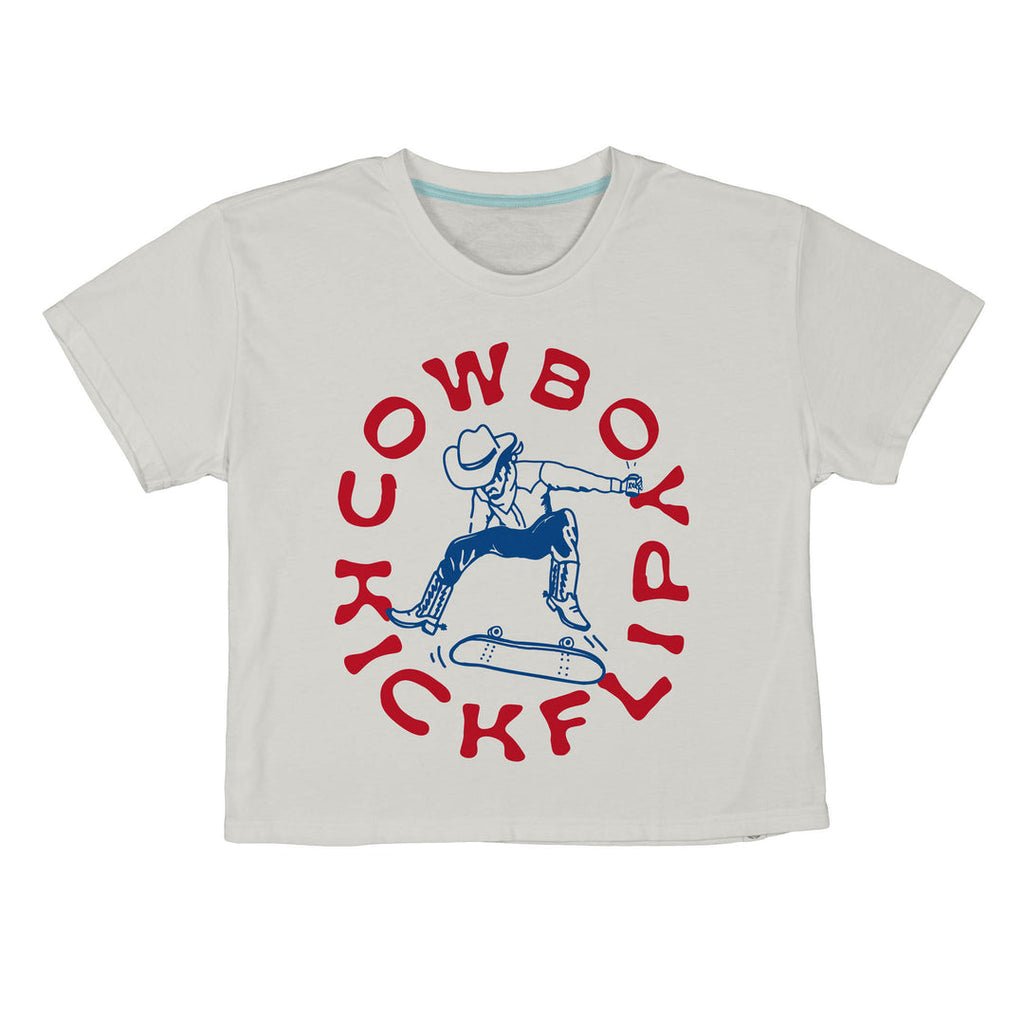 Sendero- Cowboy Kickflip Boxy Tee