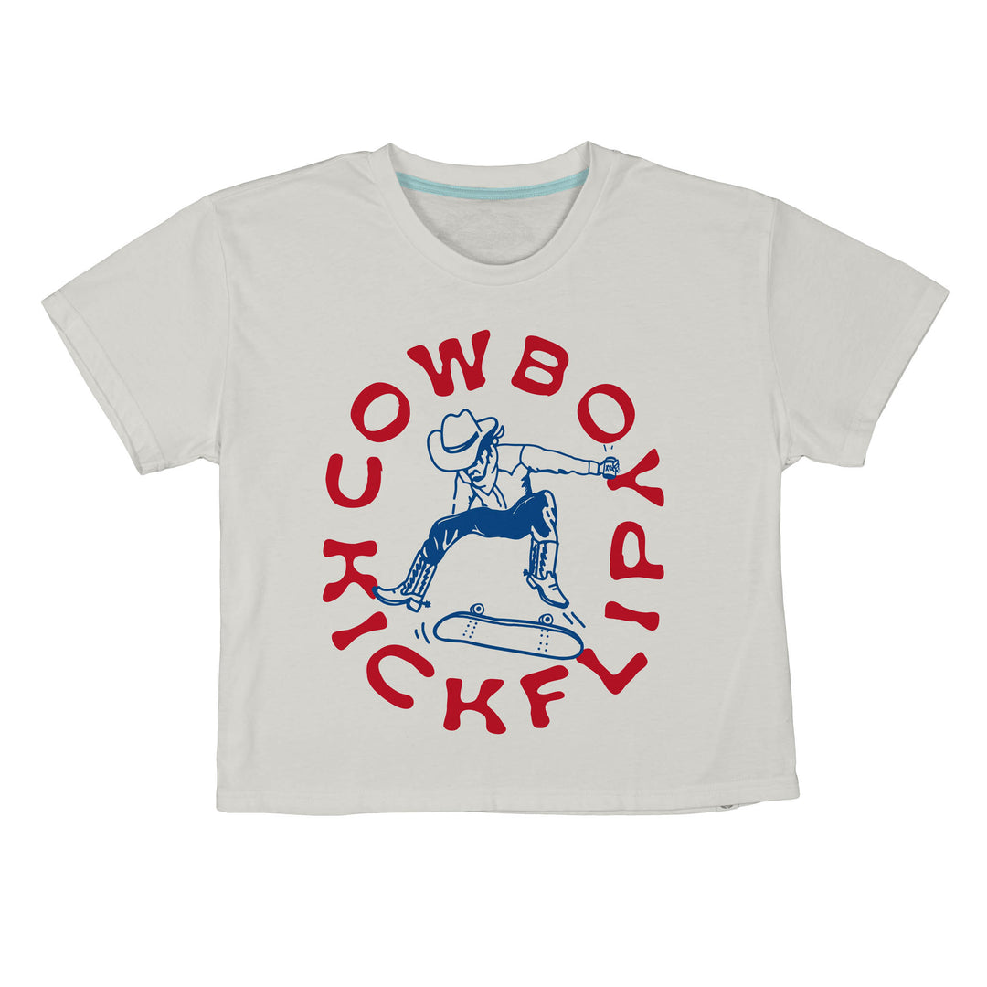Sendero- Cowboy Kickflip Boxy Tee