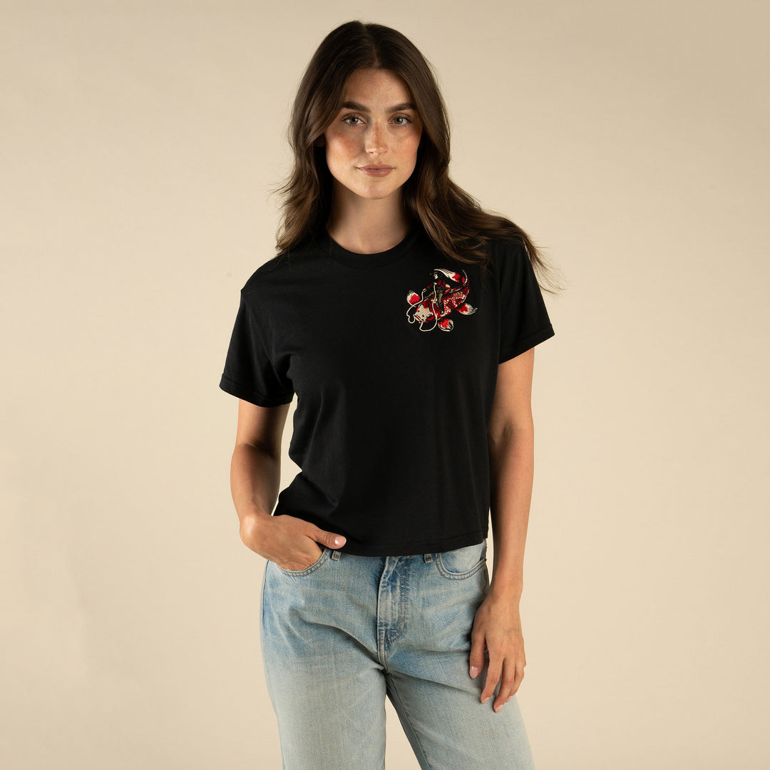 Sendero- Koi Bronc Boxy Tee
