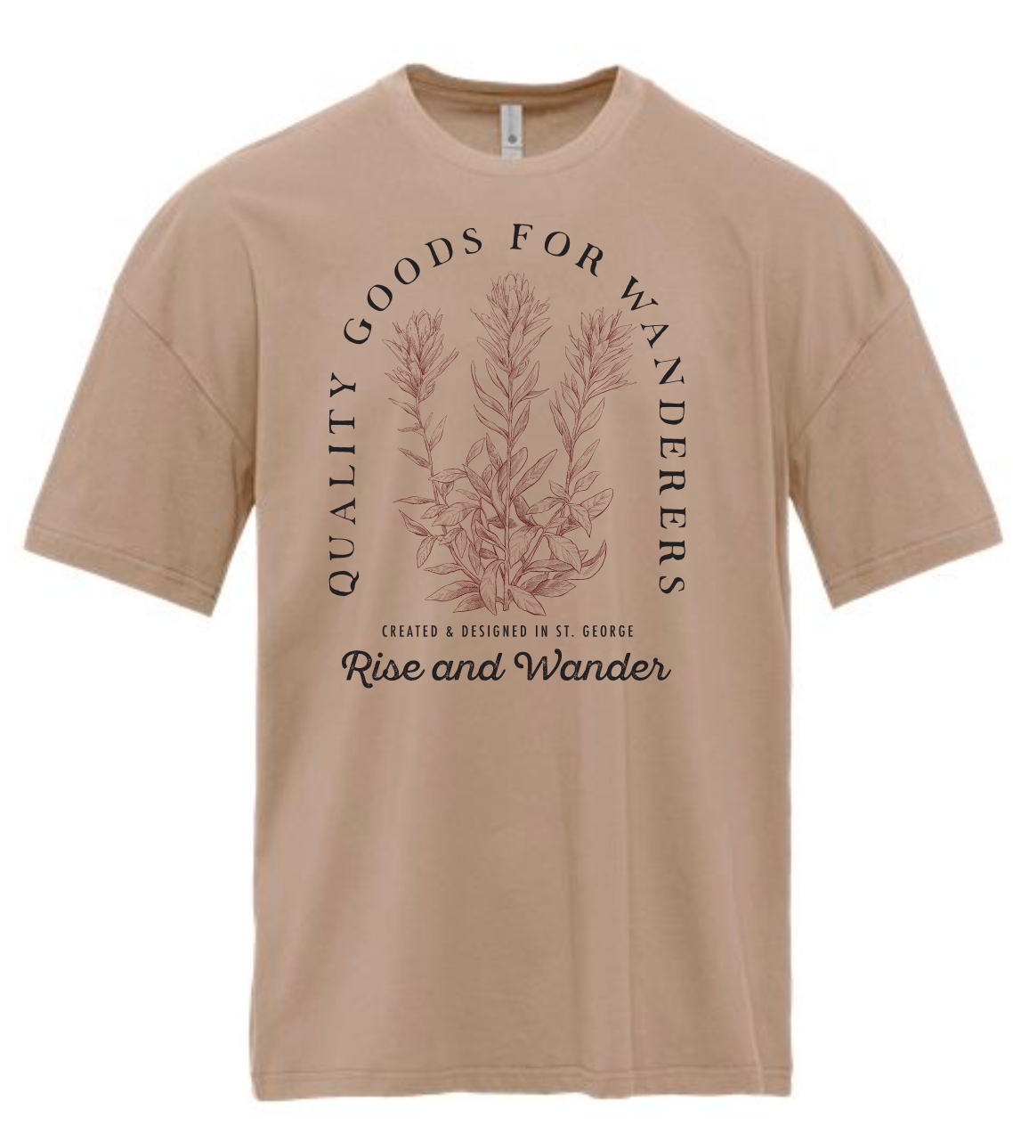 Rise & Wander Co. - Quality Goods For Wanders Indian Paintbrush T-Shirt