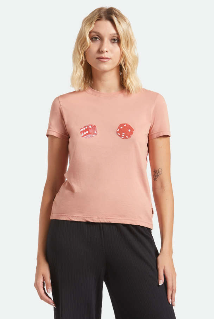 Brixton- Tossed Dice Crew Tee