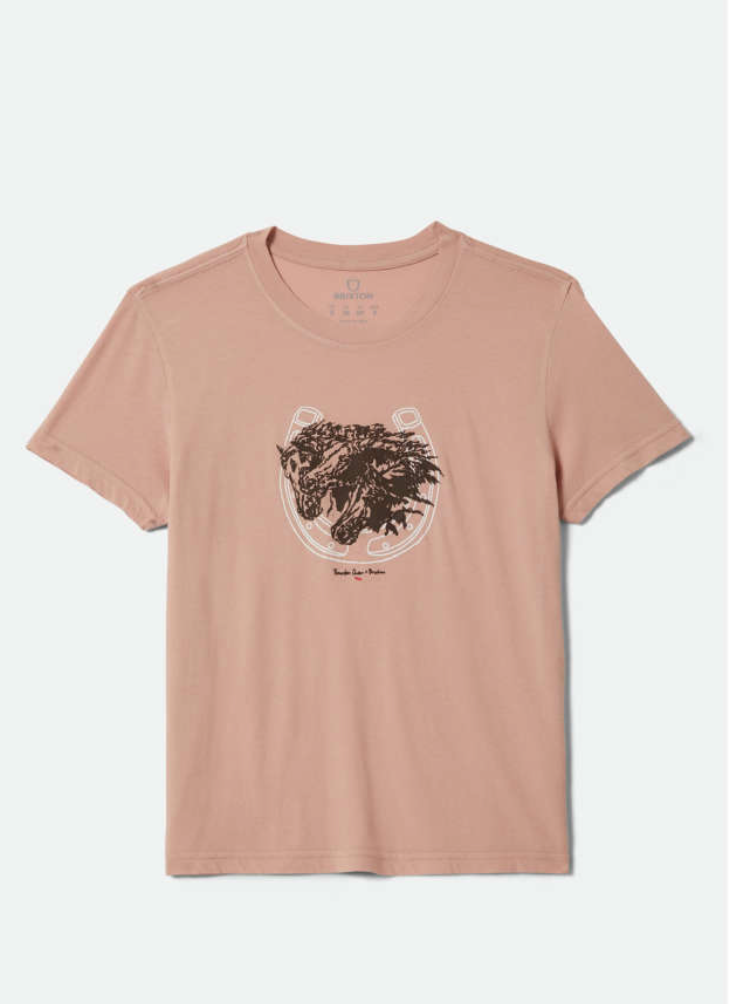 Brixton- Pony Club Slim Crew Tee