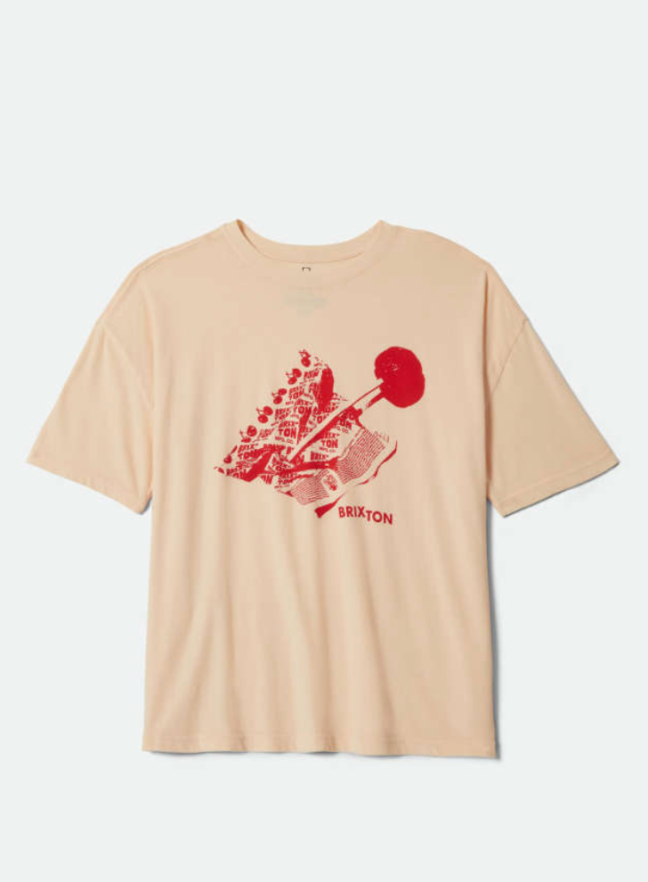 Brixton- Sweet Treat Oversized BF Tee