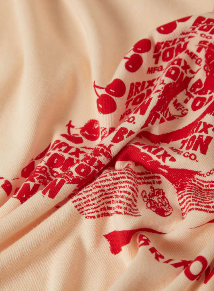 Brixton- Sweet Treat Oversized BF Tee