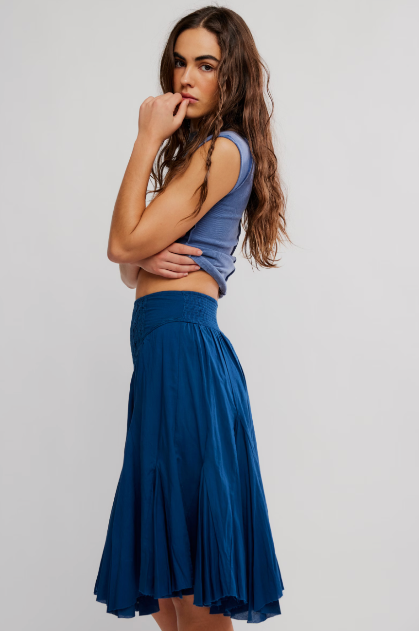 Free People-  FP One Frida Godet Midi Skirt