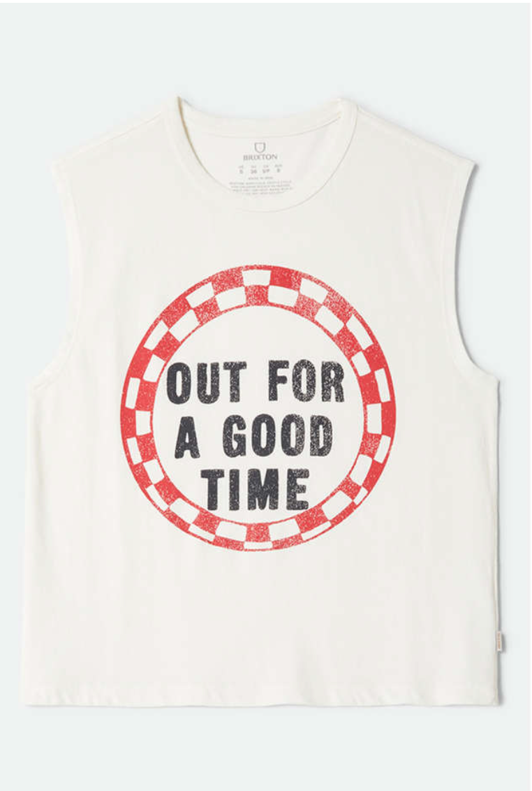 Brixton- Out For a Good Time Muscle Tank