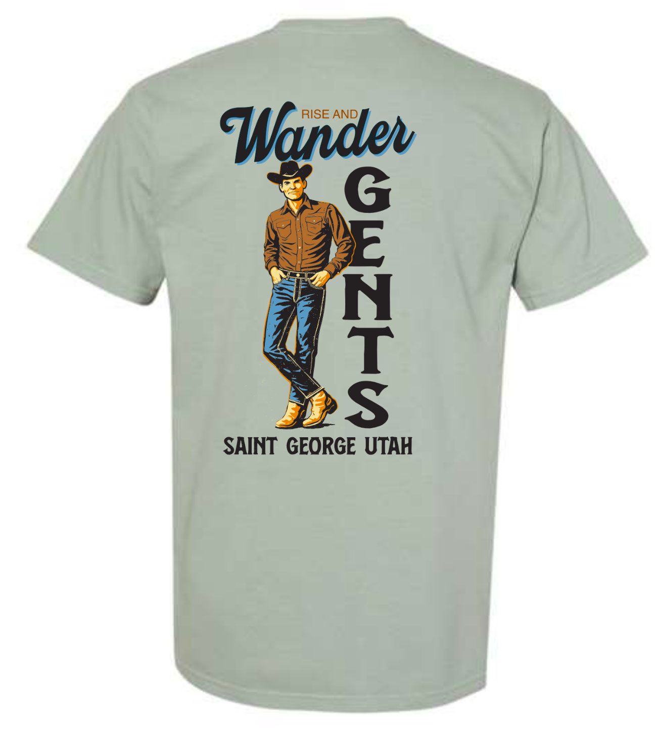 Rise & Wander Co.- The Gents T-shirt