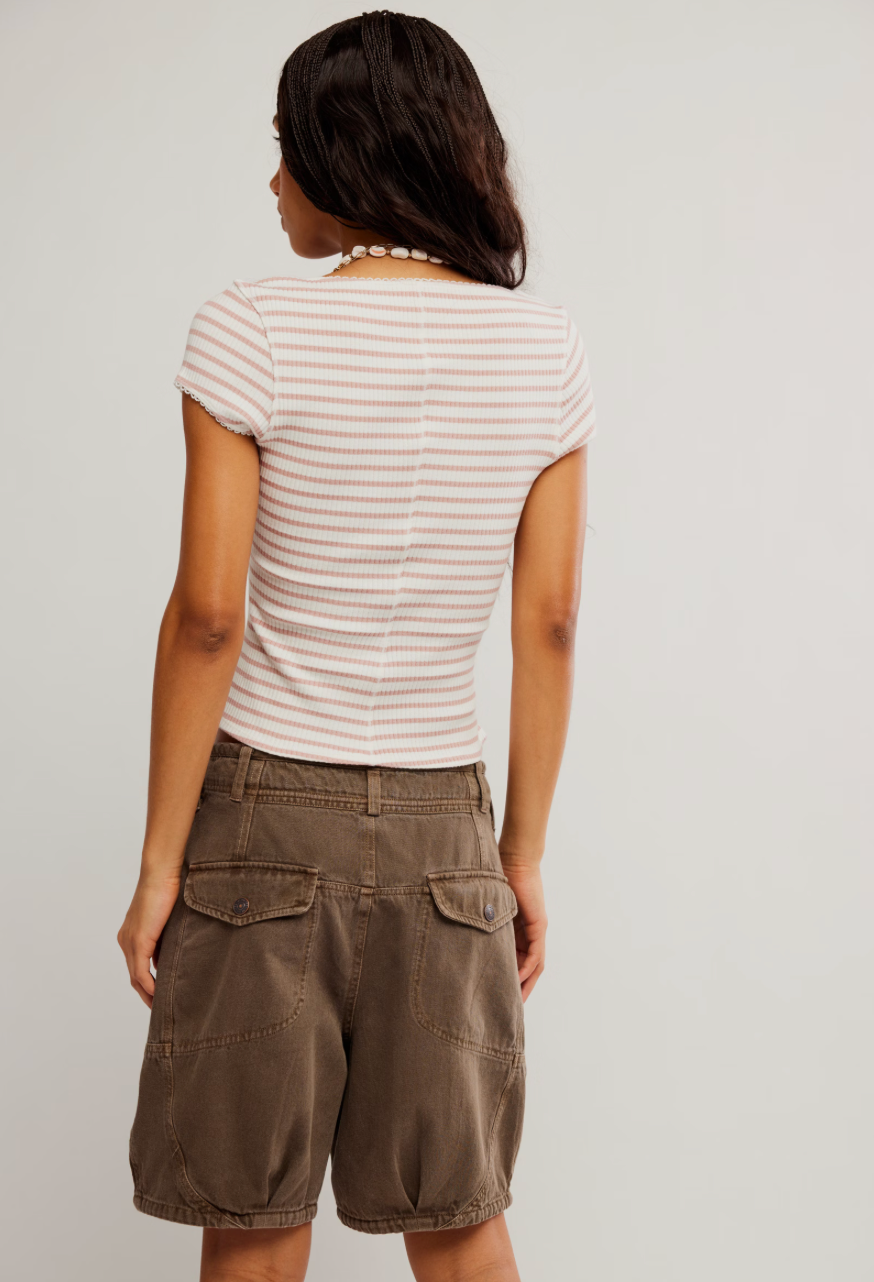 Free People- Most Wanted Striped Cardi