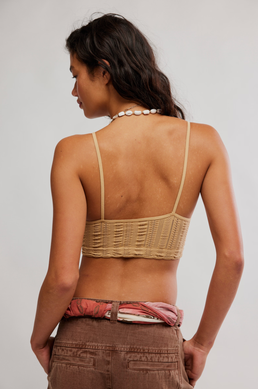 Free People- Heirloom Seamless Bralett
