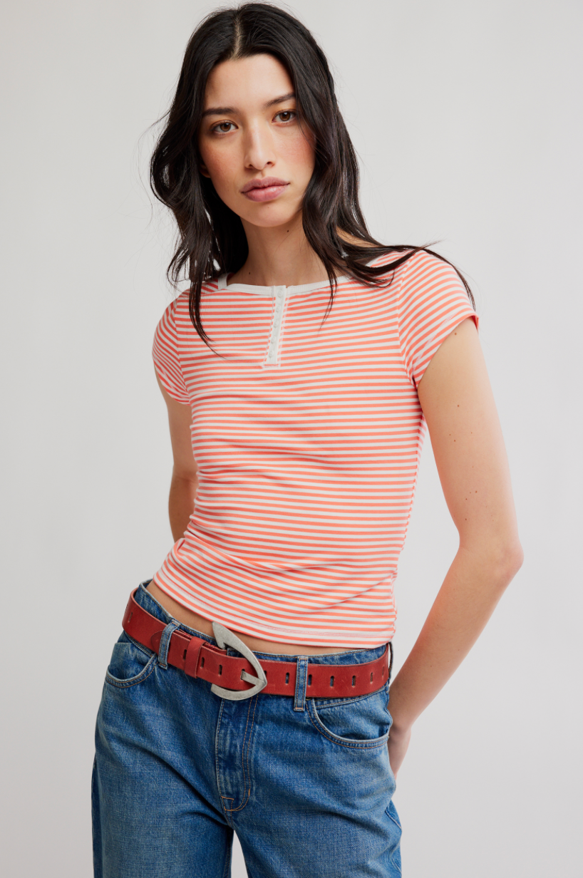 Free People- Morning Pages Henley
