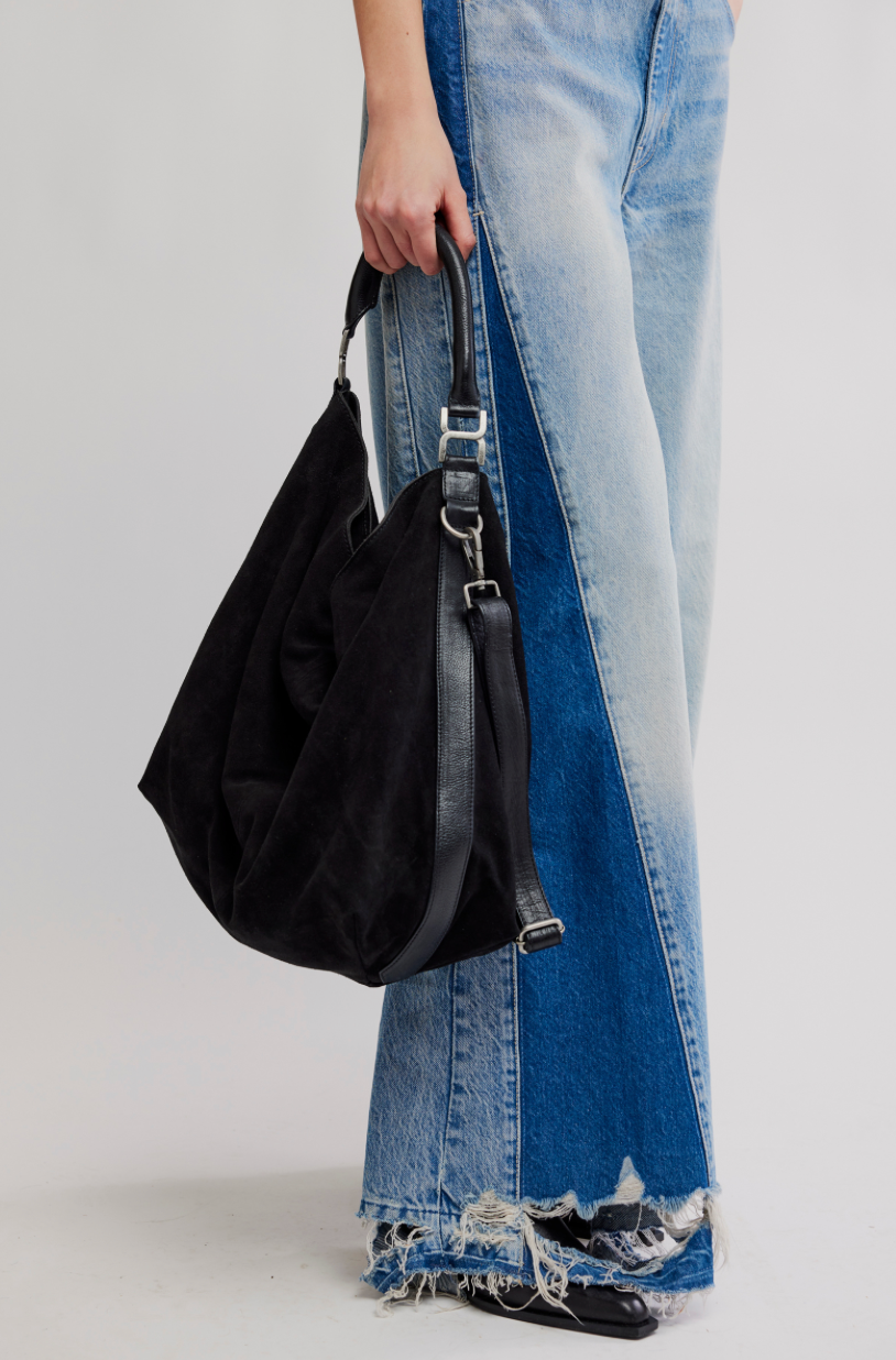 Free People- Suzie Suede Slouch Tote