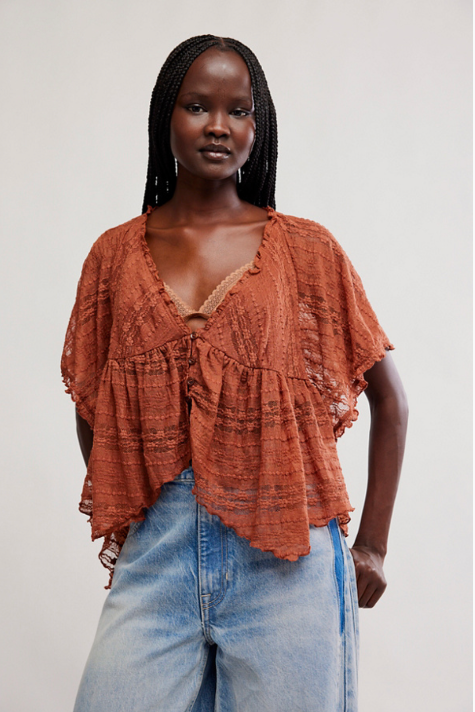 Free People- In Your Dreams Lace Top
