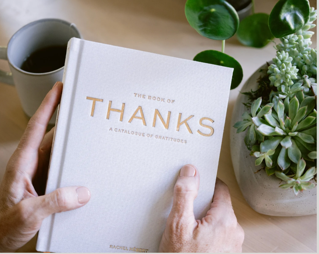 Acorn Press- The Book of Thanks: A Catalogue of Gratitude by Rachel Herbert