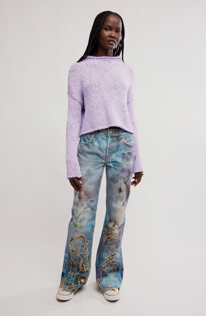 Free People- Opal Rollneck Knit Sweater
