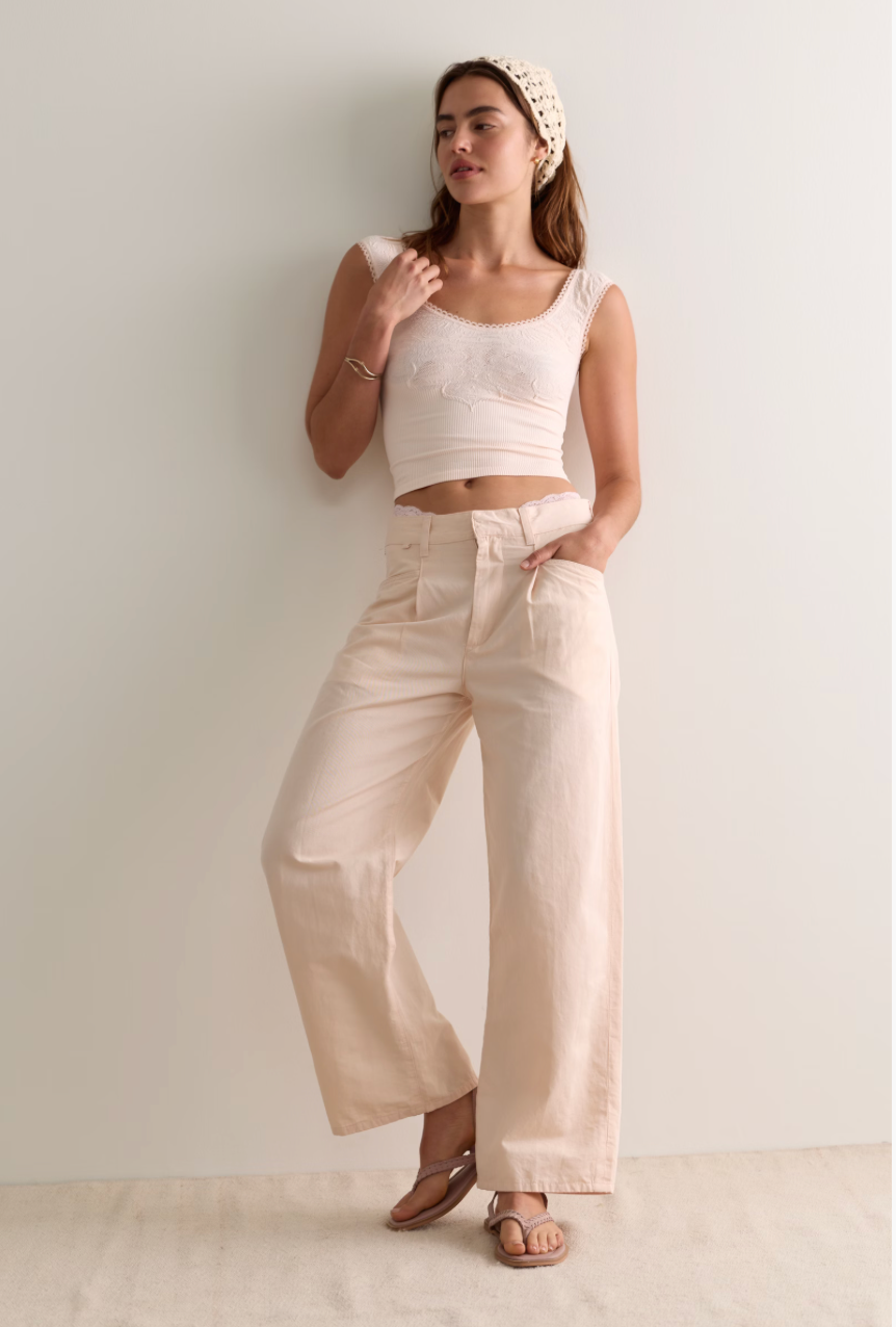 Free People-  Pretty Please Crop Top