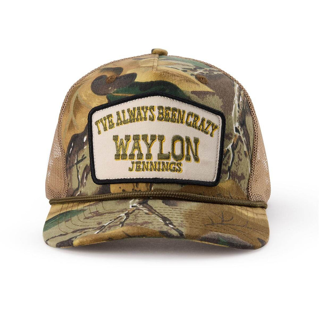 Seager- Seager x Waylon Jennings Always Been Crazy Trucker Hat