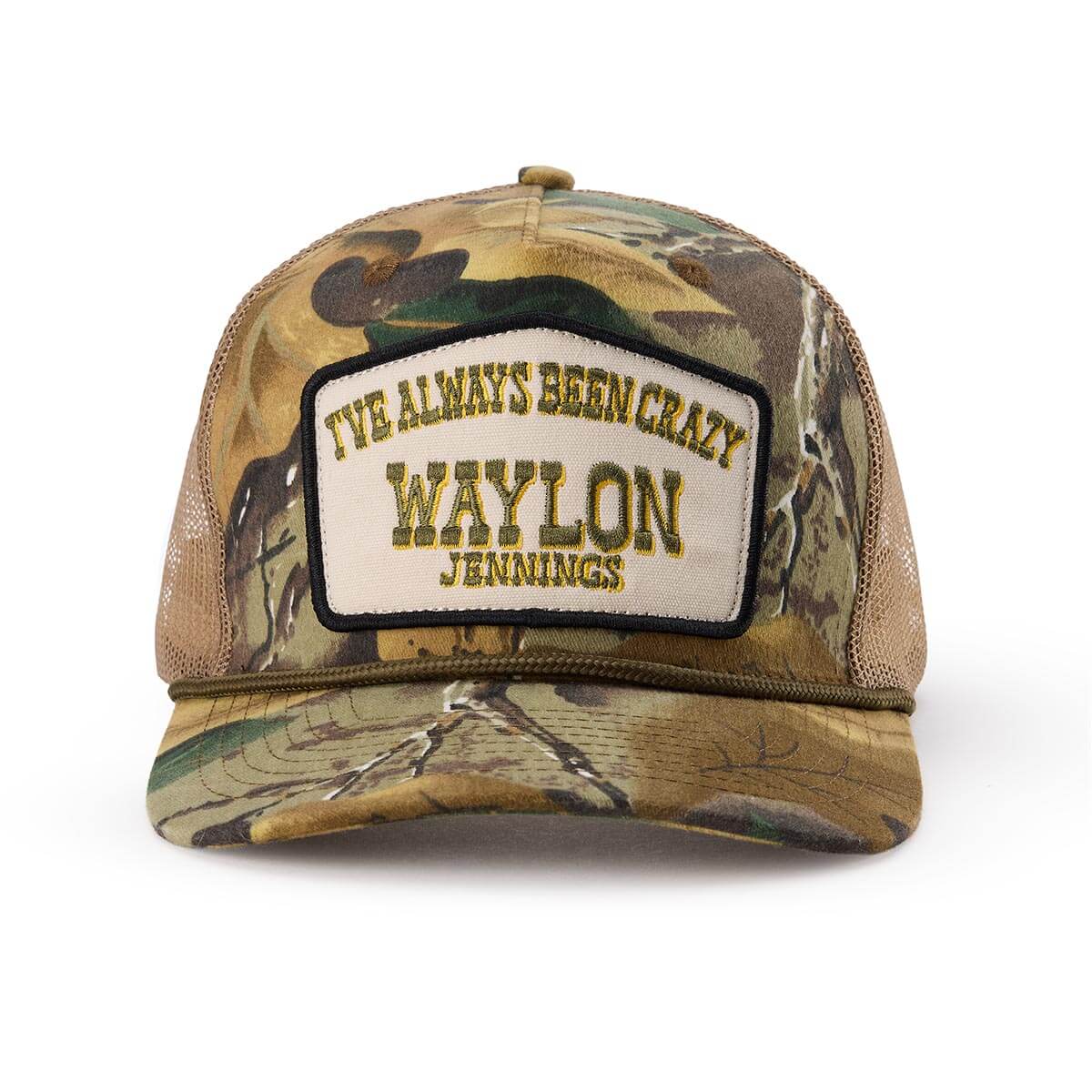 Seager- Seager x Waylon Jennings Always Been Crazy Trucker Hat