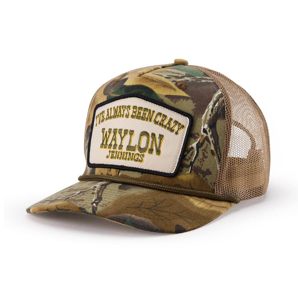 Seager- Seager x Waylon Jennings Always Been Crazy Trucker Hat