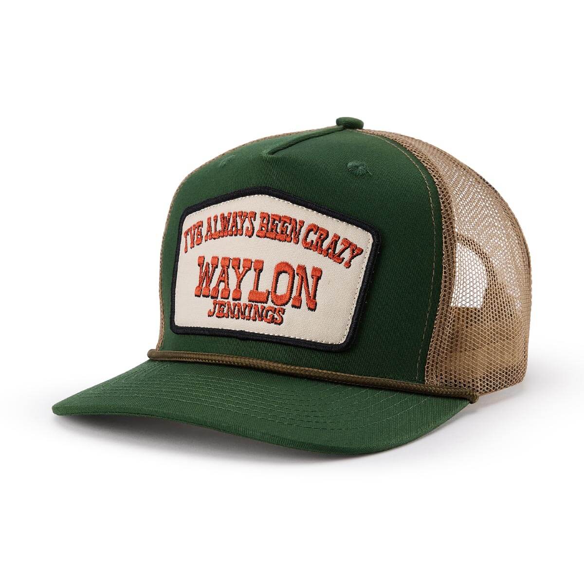 Seager- Seager x Waylon Jennings Always Been Crazy Trucker Hat