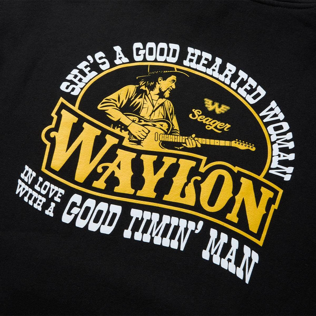 Seager- Seager x Waylon Jennings Good Hearted Woman Hoodie
