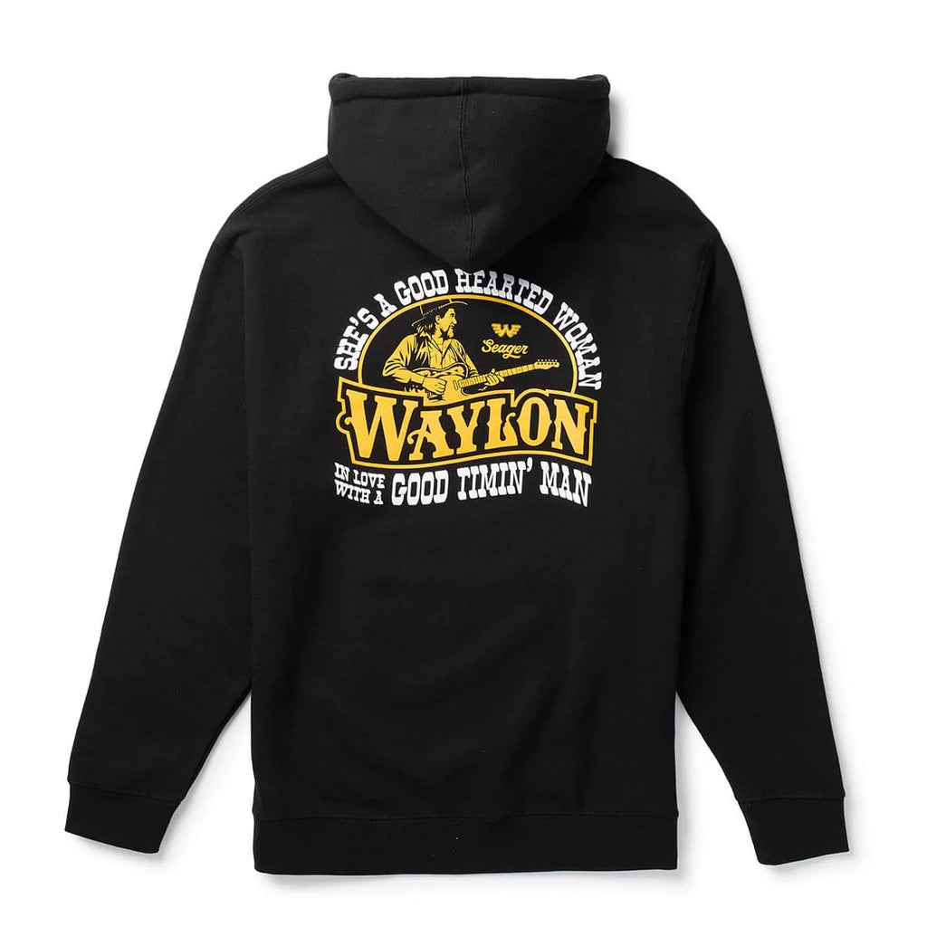 Seager- Seager x Waylon Jennings Good Hearted Woman Hoodie
