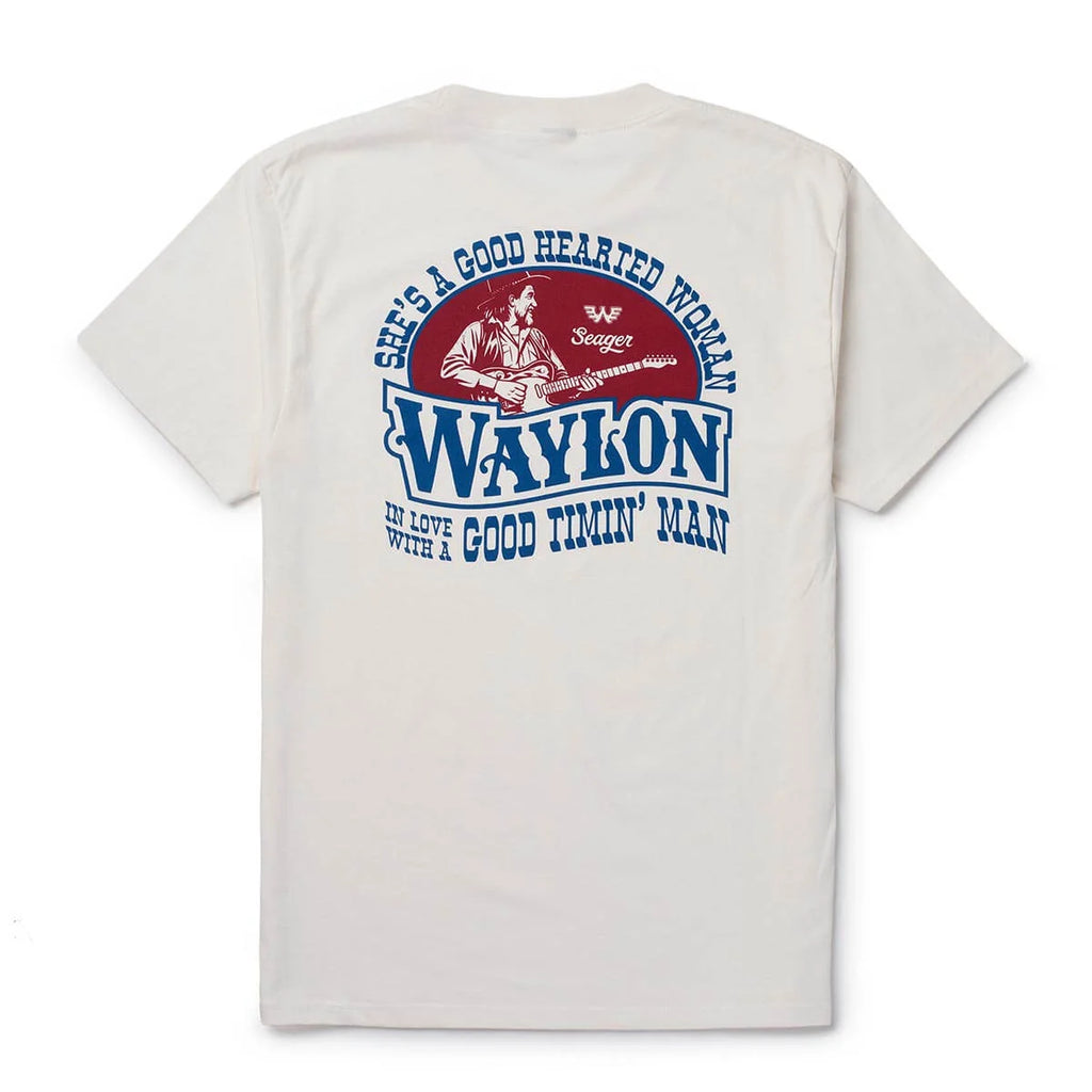 Seager- Seager x Waylon Jennings Good Hearted Woman Tee