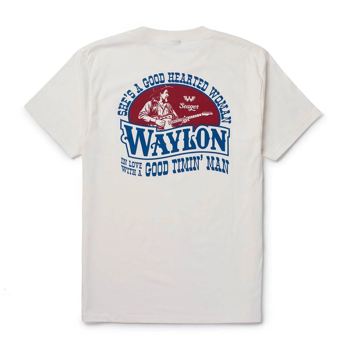 Seager- Seager x Waylon Jennings Good Hearted Woman Tee