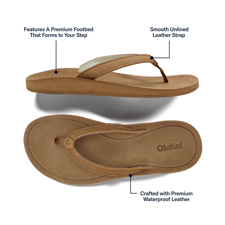 OluKai- Southshore Women’s Waterproof Leather Sandals
