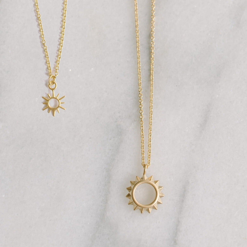 Helmsie- Mama & Me Sunshine Necklace Set