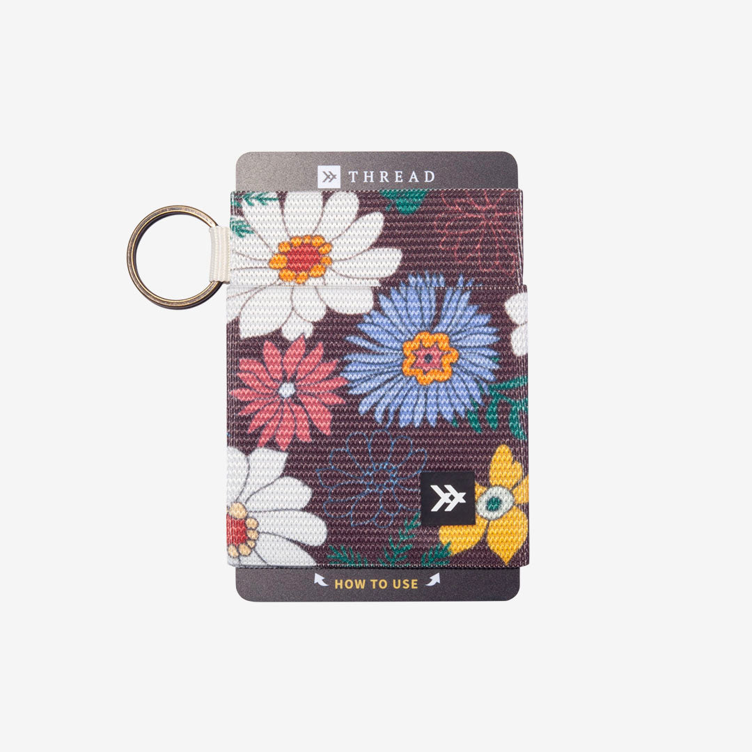 Thread Wallet- Elastic Wallet