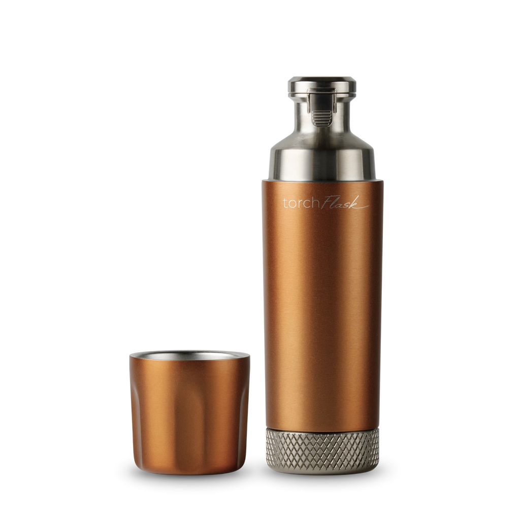 High Camp Flasks- Torch 9oz Flip Lid