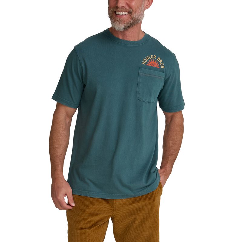 Howler Bros- Super Bueno Sol Cotton Pocket T-Shirt