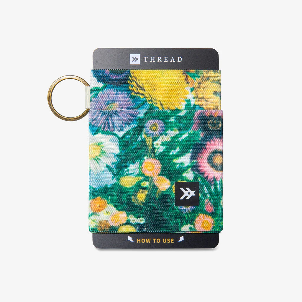Thread Wallet- Elastic Wallet