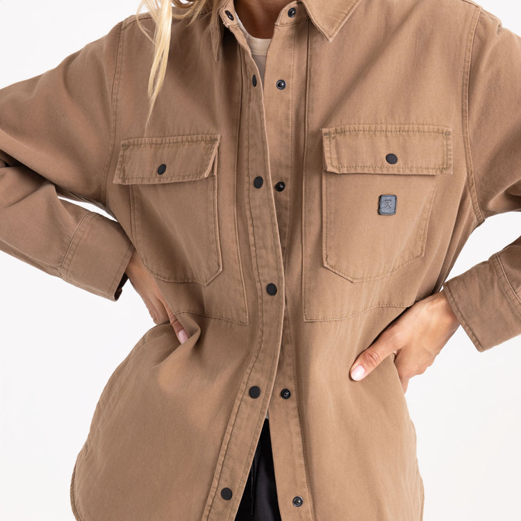 Raork- Hebrides Unlined Jacket in Otter
