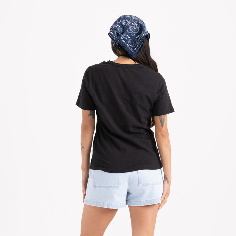 Roark- Well Worn Short Sleeve Tee in Black