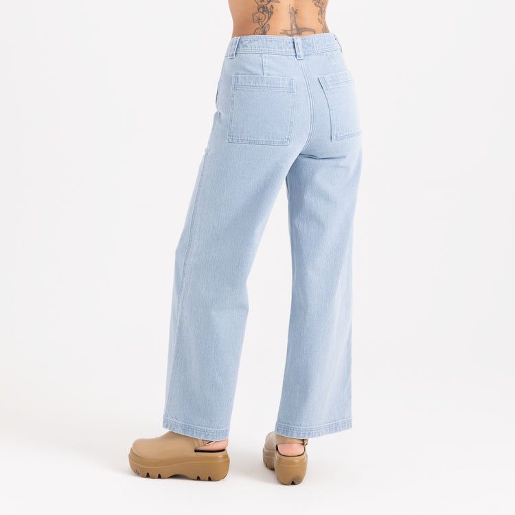 Roark- HWY 125 Jeans in Bleach Wash Indigo