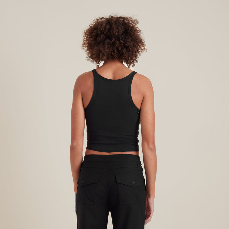 Roark- Wind Worn Tank Top in Black