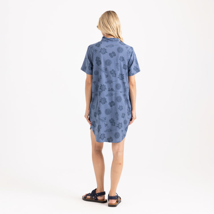 Roark- Bless Up Dress Washed Indigo