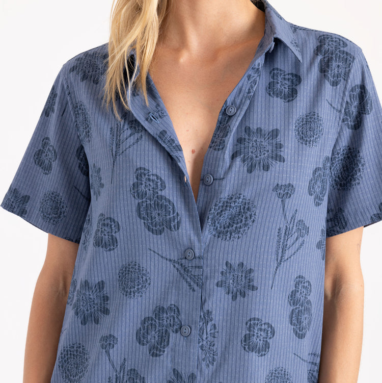 Roark- Bless Up Dress Washed Indigo