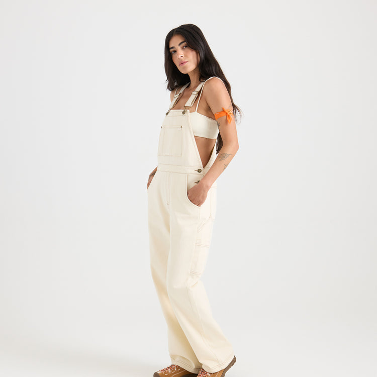 Roark- HWY 1 Overall Jumpsuit in Bone