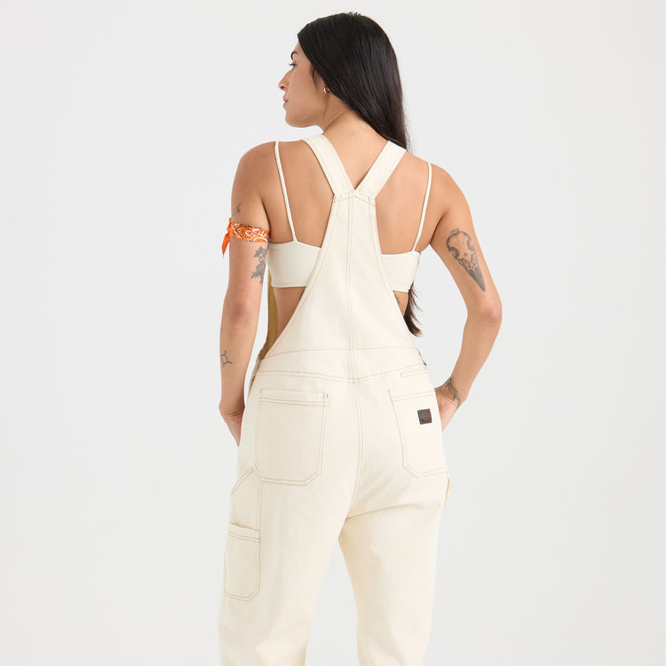 Roark- HWY 1 Overall Jumpsuit in Bone