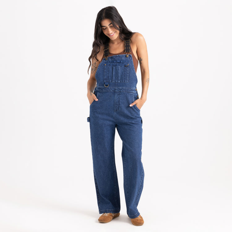 Roark- HWY 1 Overall Jumpsuit in Indigo