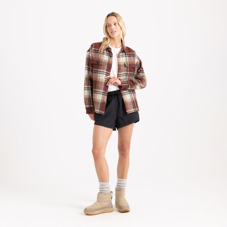 Roark- Amberley Flannel in Sangria
