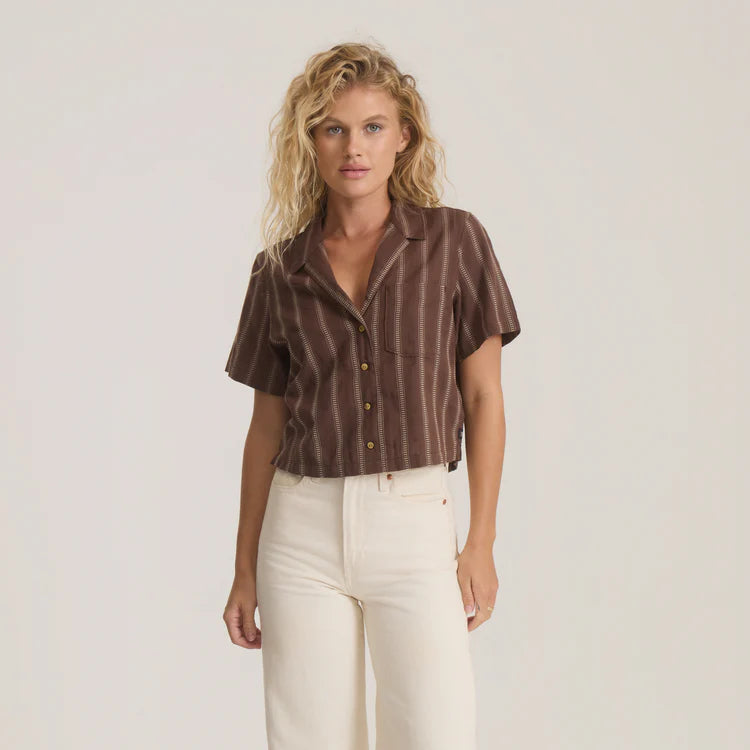 Roark- Crosswinds Camp Button Up Shirt