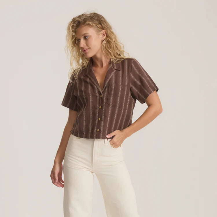 Roark- Crosswinds Camp Button Up Shirt