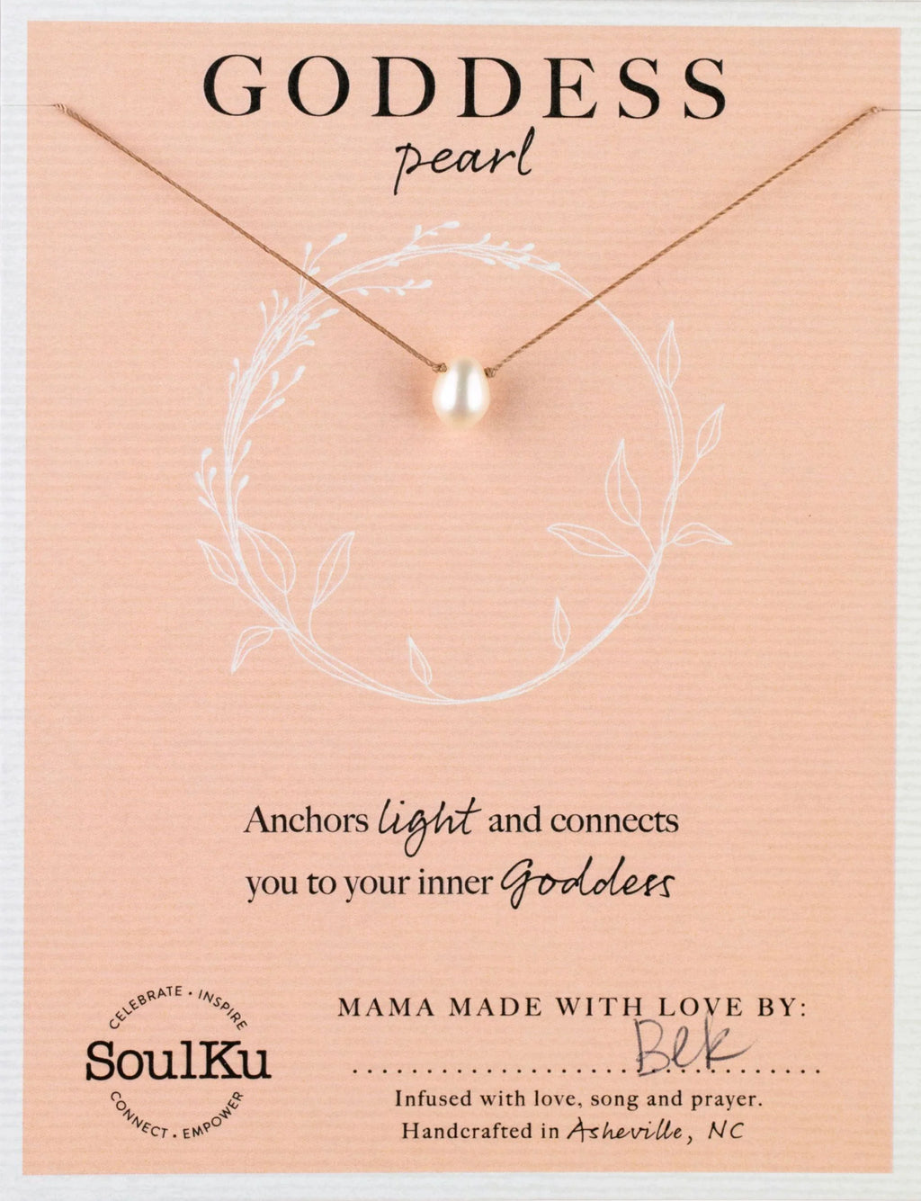 SoulKu- Pearl Soul-Full of Light Necklace for Goddess