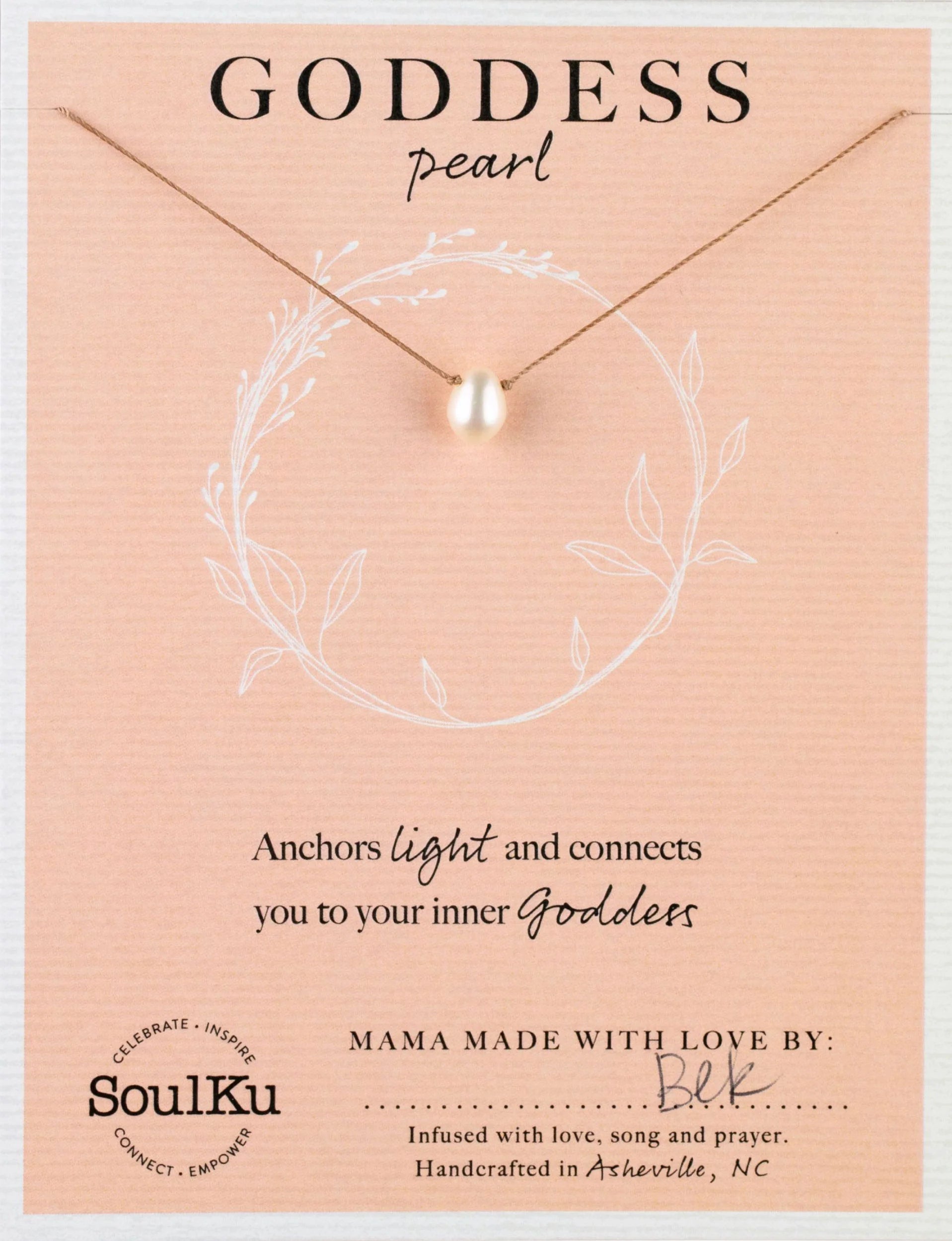 SoulKu- Pearl Soul-Full of Light Necklace for Goddess