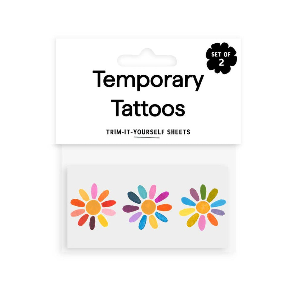 Saint Tattoos- Flower Power Temporary Tattoos