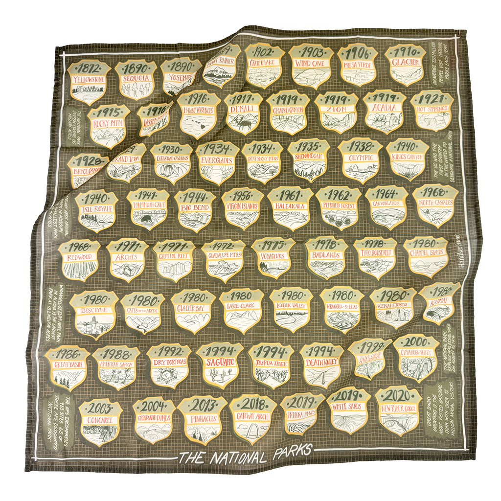 Handker- National Parks Bandana