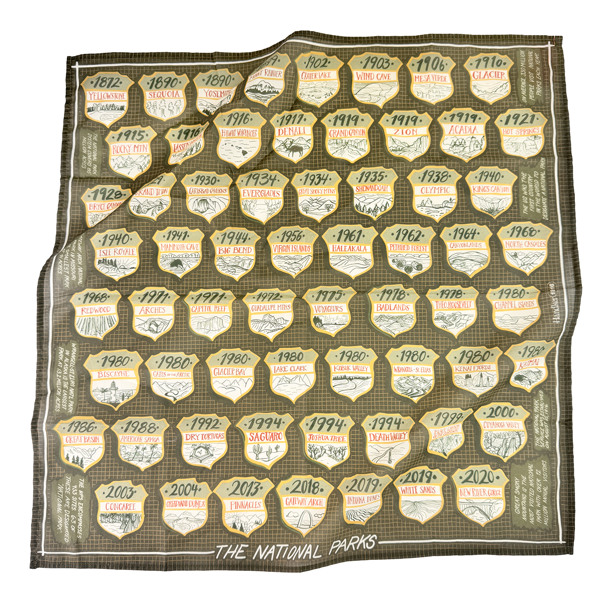 Handker- National Parks Bandana